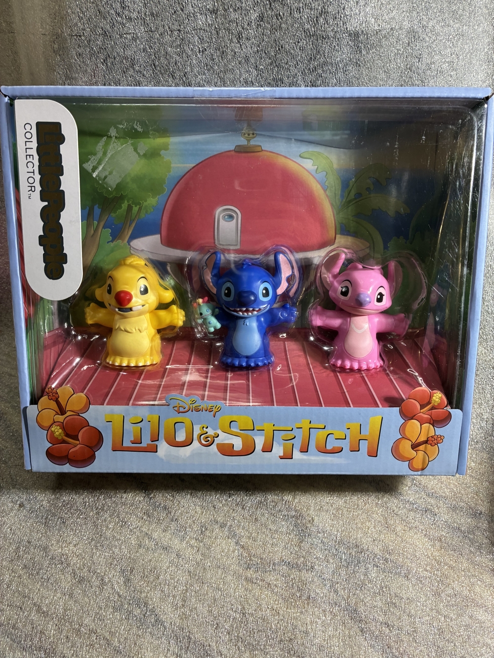 Fisher-Price Disney Lilo & Stitch 3-Figure Set - Blue, Yellow, Pink
